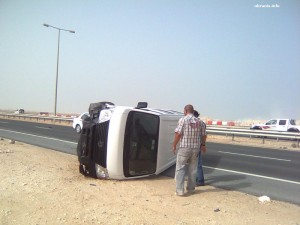 Katarska szkoła jazdy - takie obrazki są na porządku dziennym